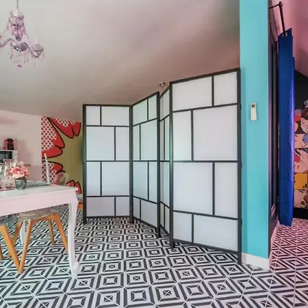 公寓 Duplex Pop Art - Jacuzzi - Climatisation