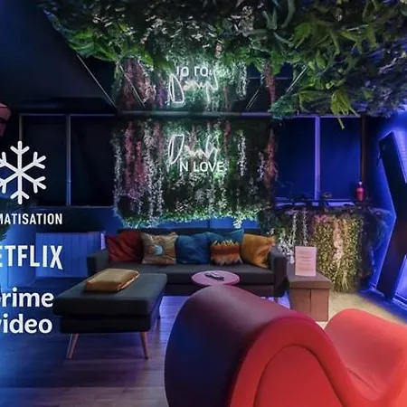 Duplex Pop Art - Jacuzzi - Climatisation Daire *